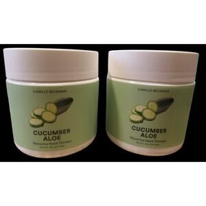 Camille Beckman "Cucumber Aloe" Glycerine Hand Therapy Cream 16 oz., LOT OF 2